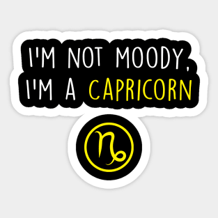 Capricorn Funny Sticker